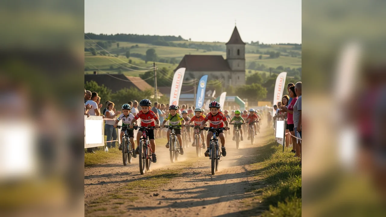 Junior Bike Race la Ciugud: 10 ani de competiție pentru copii