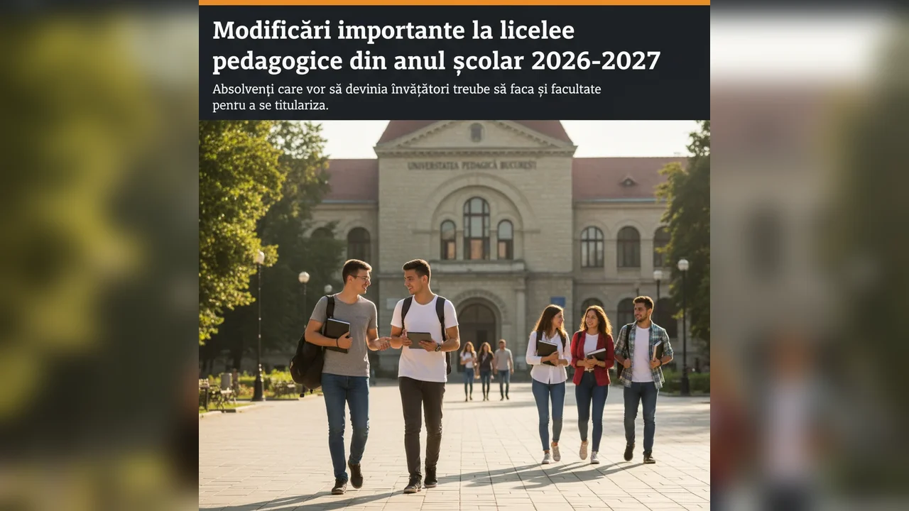 Liceele pedagogice impun facultate pentru viitorii învățători