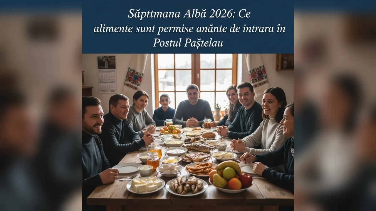 lista alimentelor îngăduite înainte de începutul Postului Paștelui