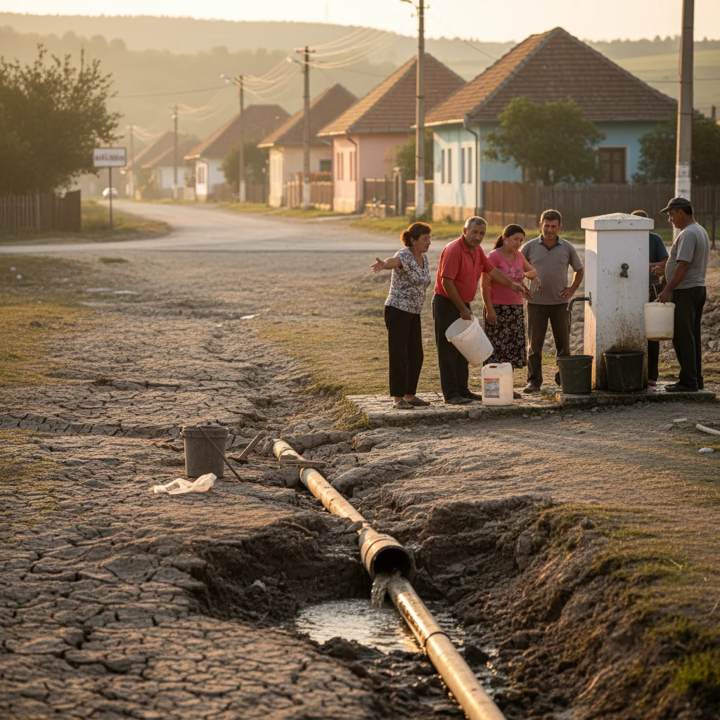 Localitate din Alba rămasă fără apă potabilă după o avarie anunțată la Alba Iulia