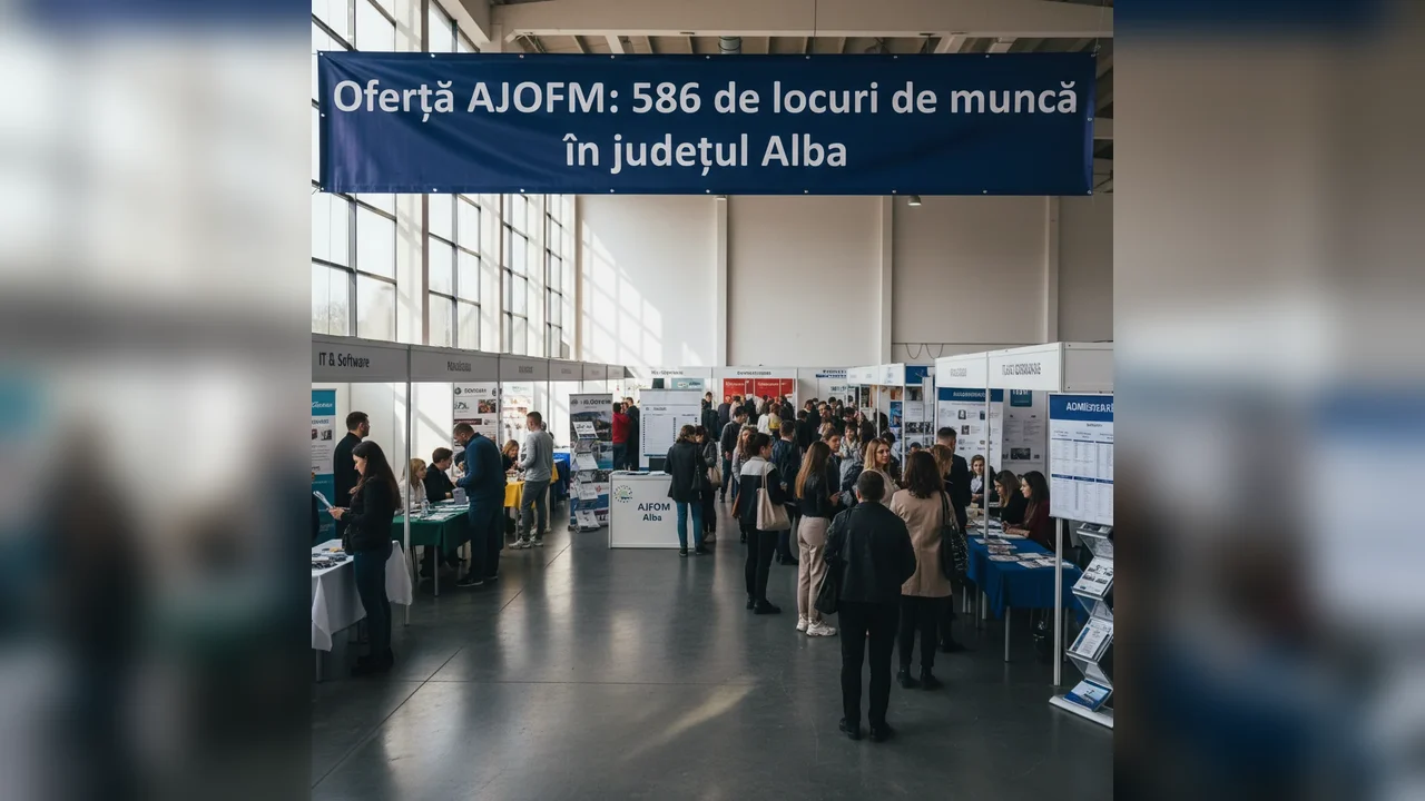 Locuri de muncă prin AJOFM în Alba Iulia și județul Alba: 586 de posturi disponibile