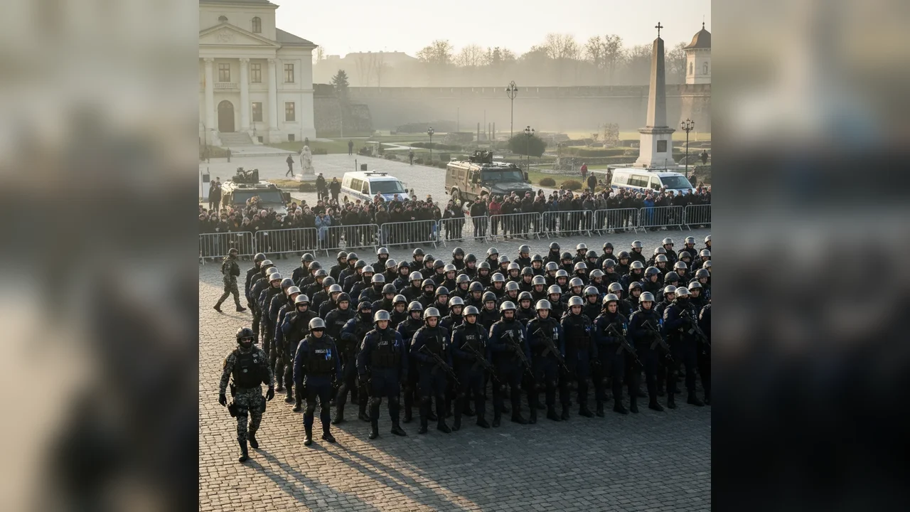 MAI mobilizează 1000 de jandarmi și polițiști cu Brigada Specială pentru măsuri speciale de securitate