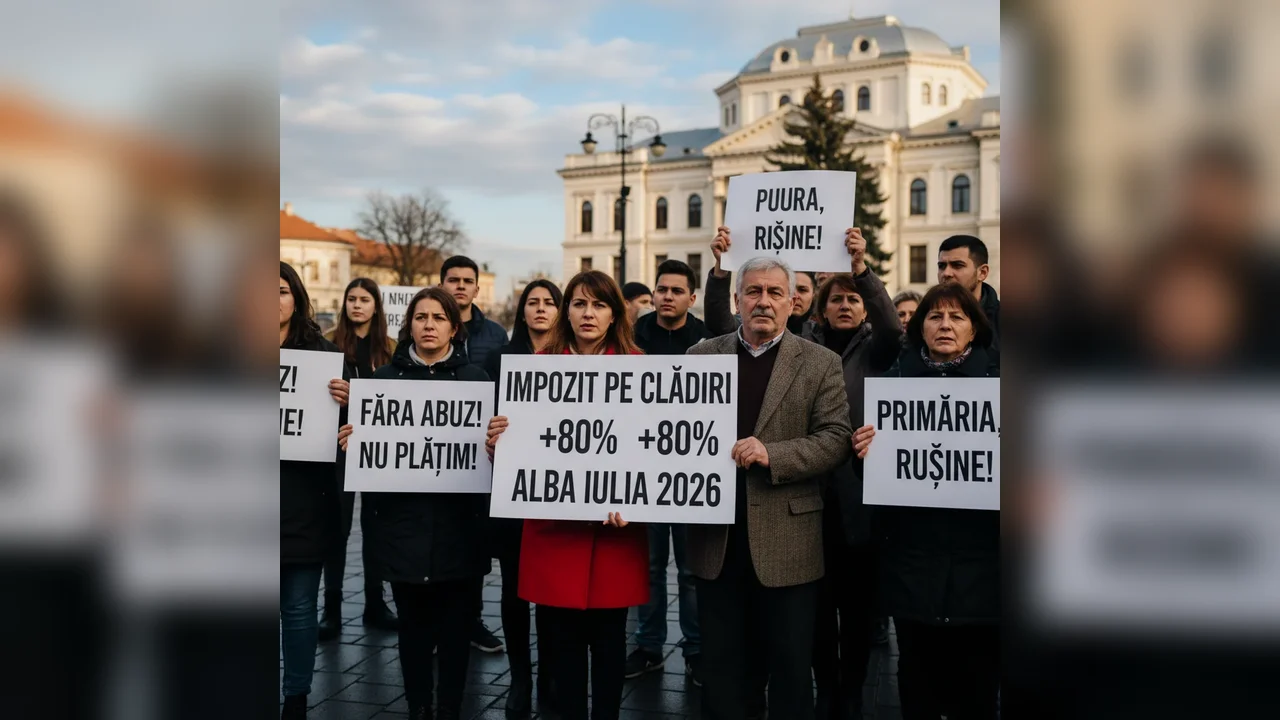Majorare propusă a impozitului pe clădiri în Alba Iulia, de aproape 80%, de la 1 ianuarie 2026