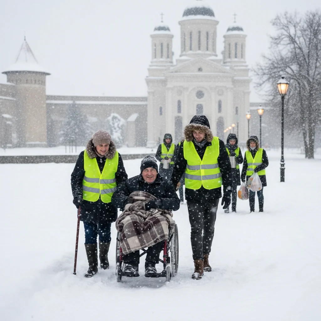 Măsuri de sprijin pentru vârstnici și persoane cu dizabilități în Alba Iulia, în urma ninsorilor abundente