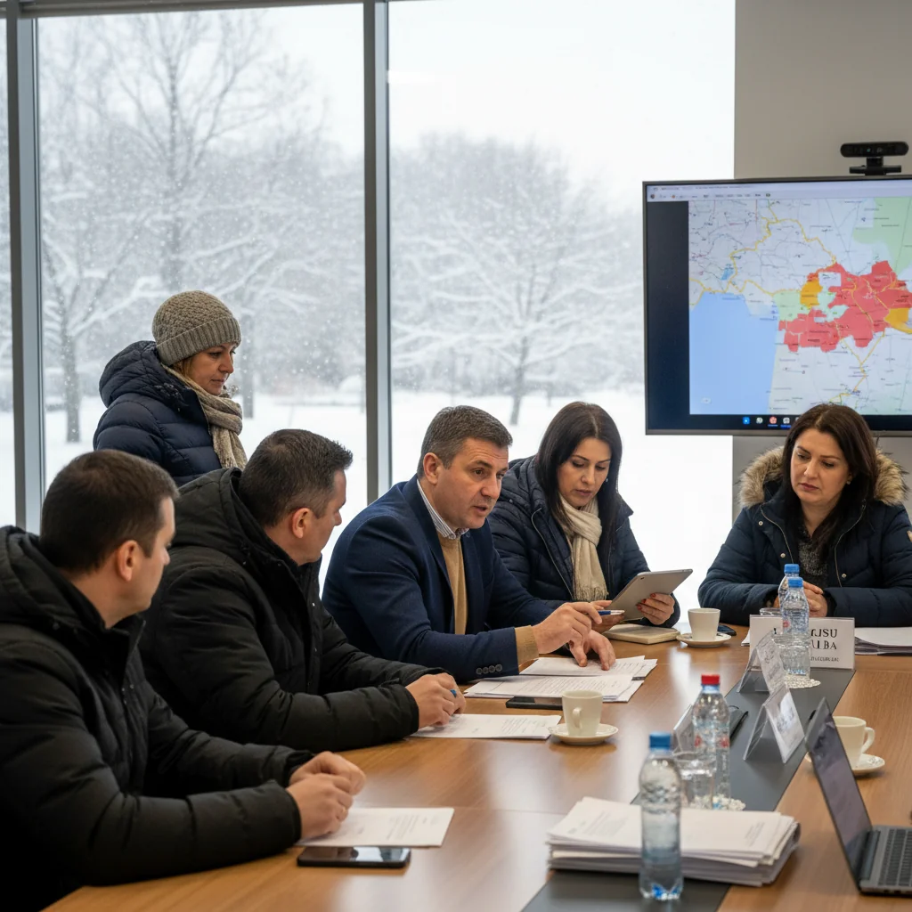 Măsuri suplimentare la Alba Iulia: CJSU Alba activează permanența la primării în contextul codului de ninsori