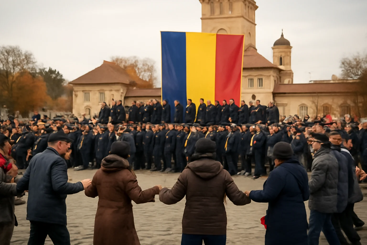 Mica Unire, marcată la Alba Iulia prin ceremonie oficială și Hora Unirii