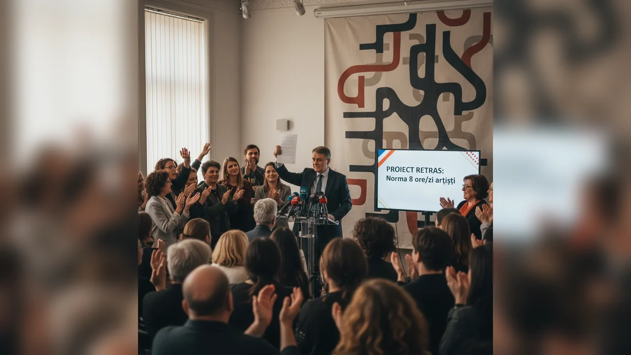 Ministrul Culturii oprește inițiativa de încadrare a artiștilor la program standard de opt ore pe zi