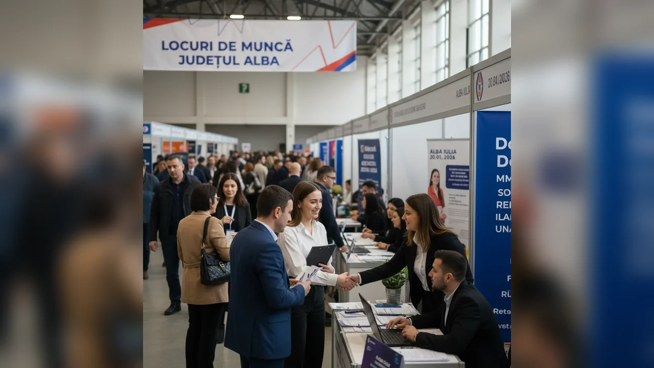 Oferta de muncă din Alba Iulia și județul Alba: peste 500 de posturi vacante anunțate la 20 ianuarie 2026