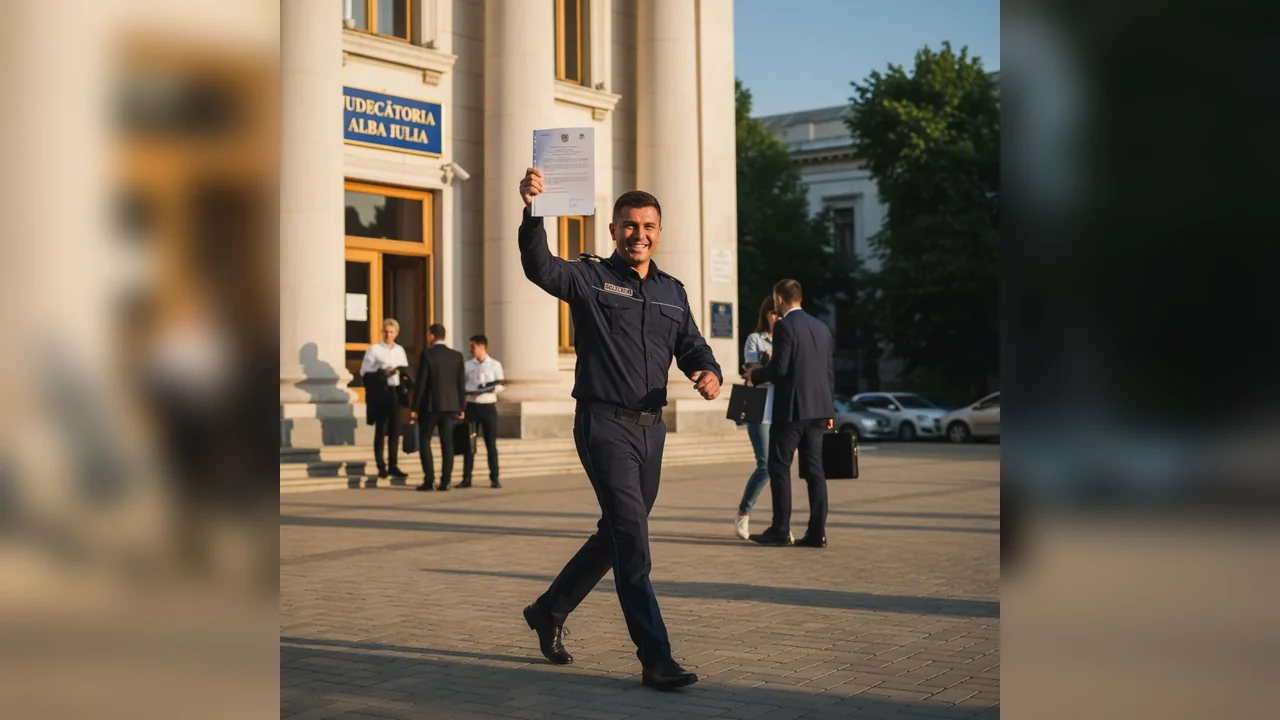 Ofițer BCCO din Alba Iulia obține definitiv câștig de cauză împotriva ANI la Înalta Curte