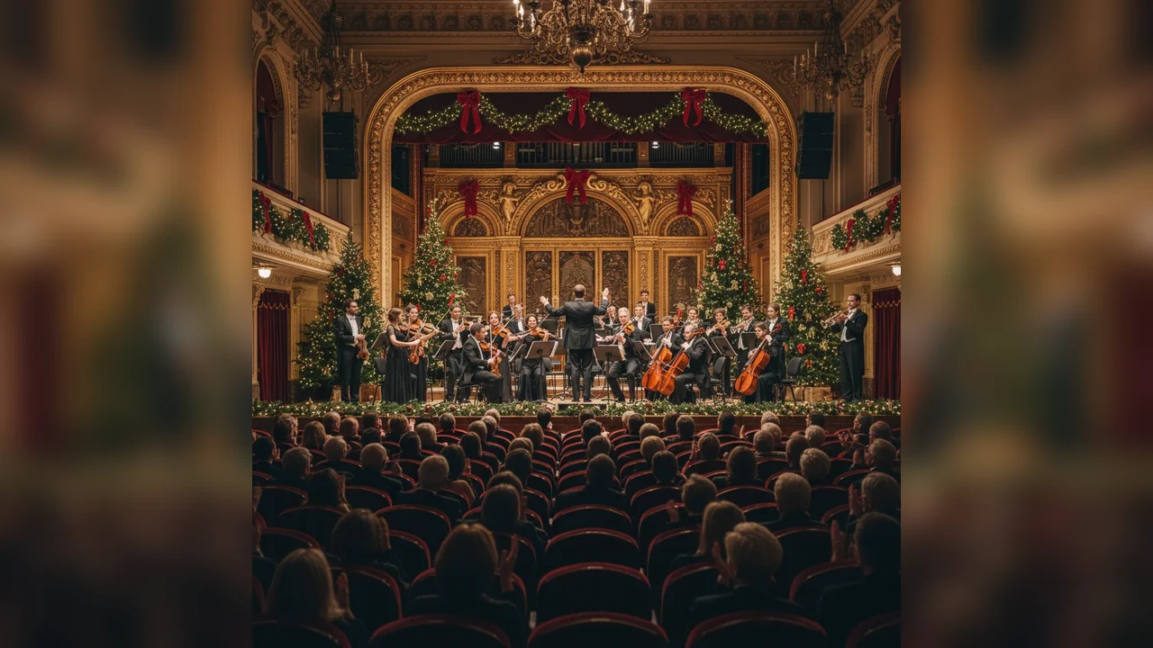 Orchestra Johann Strauss Ensemble va aduce la Zlatna magia Crăciunului vienez în concertul festiv din 19 decembrie