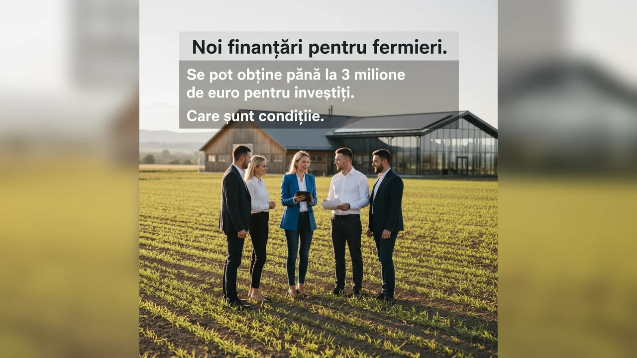 până la 3 milioane de euro pentru investiții, condiții și criterii de eligibilitate