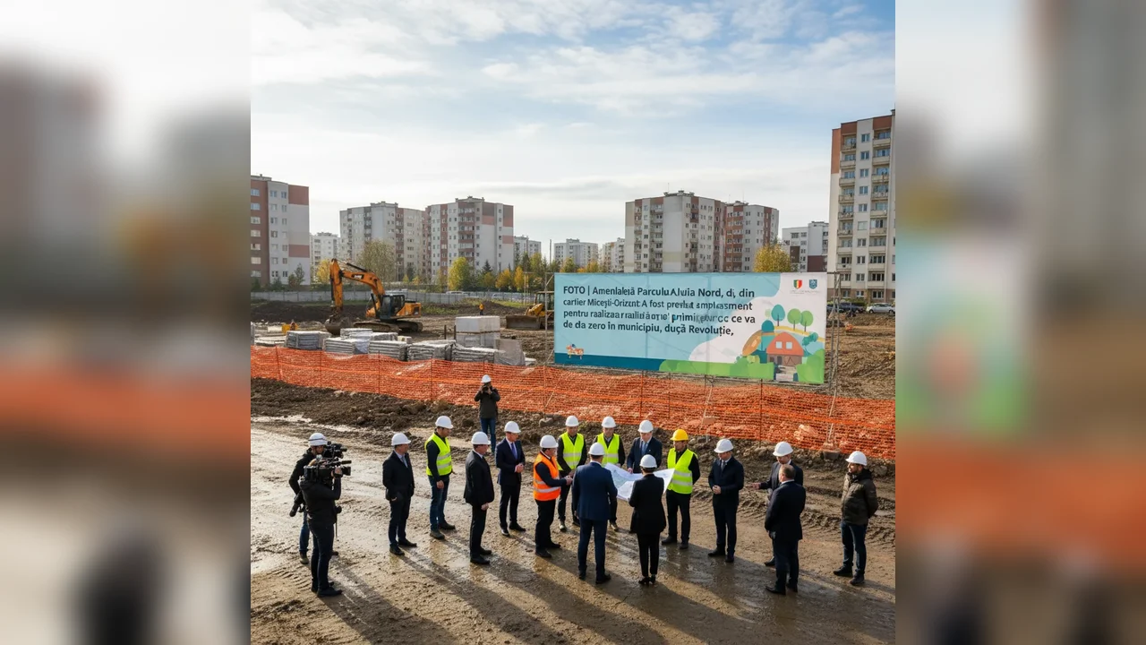 Parcul Alba Iulia Nord, primul parc construit de la zero după Revoluție