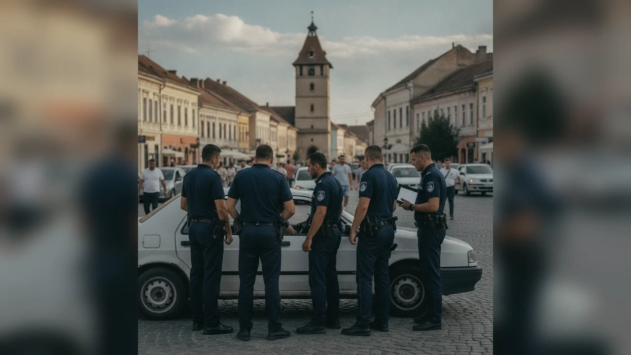 Poliția din Aiud a dat amenzi de 9.515 lei după o acțiune de siguranță