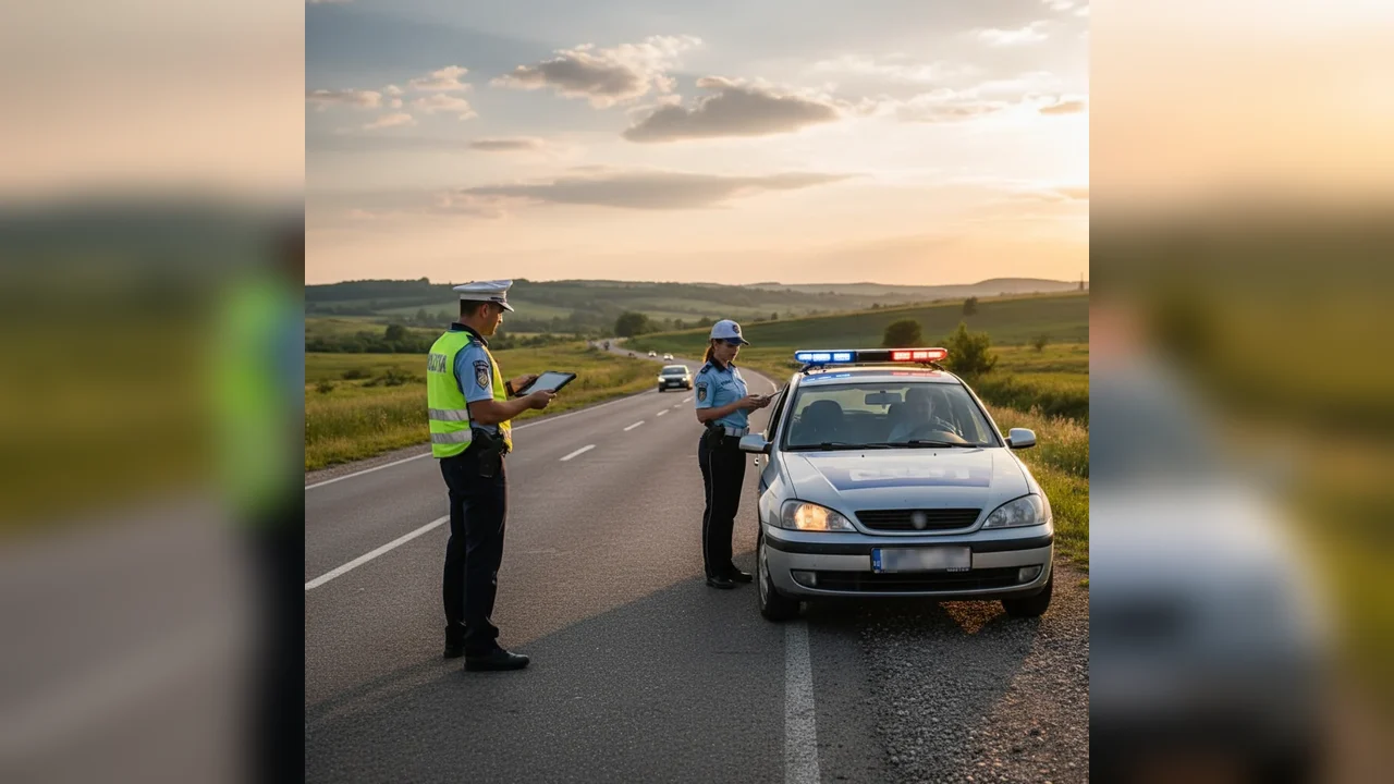 Polițiștii din Alba folosesc e-SIGUR pentru siguranța rutieră