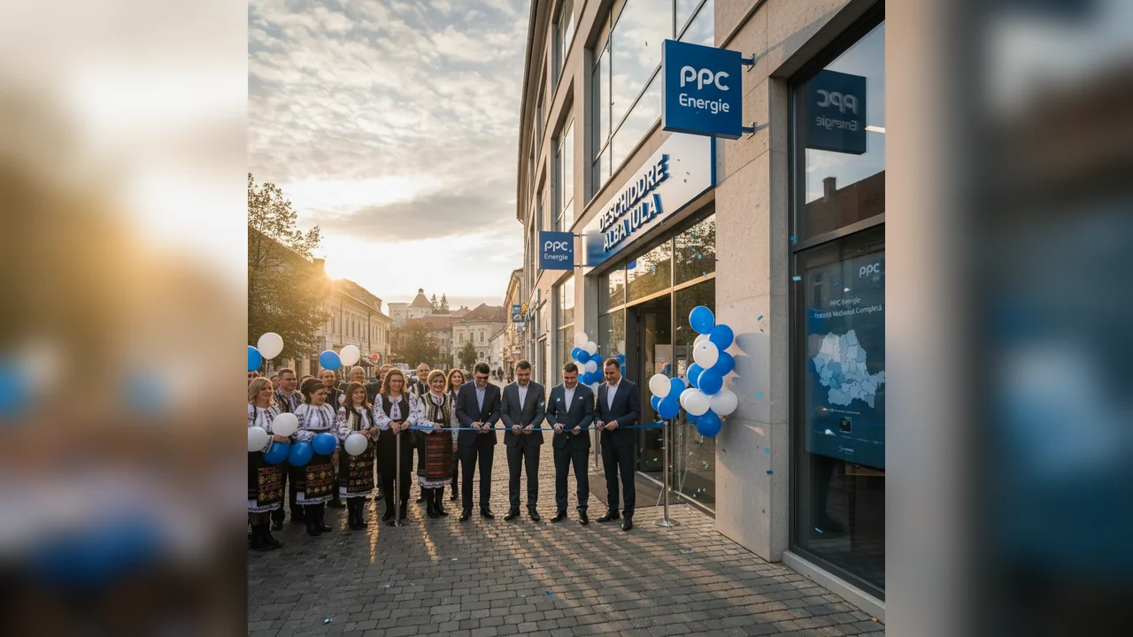 PPC Energie inaugurează un nou magazin la Alba Iulia și acoperă toate județele din România (P)