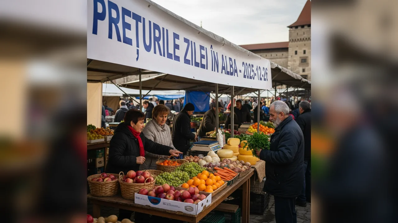 Prețurile zilei în Alba – 2025-12-26