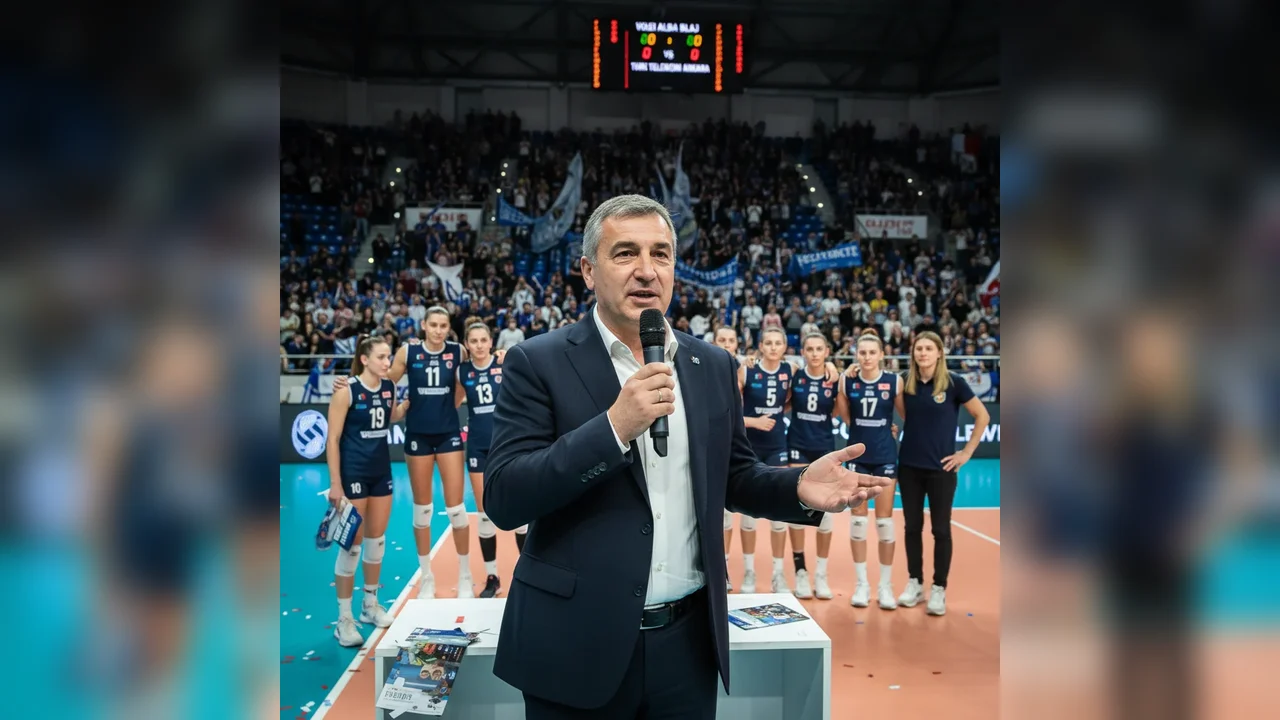 Primarul din Blaj, Gheorghe Valentin Rotar, despre meciul Volei Alba vs Turcia în Liga Campionilor