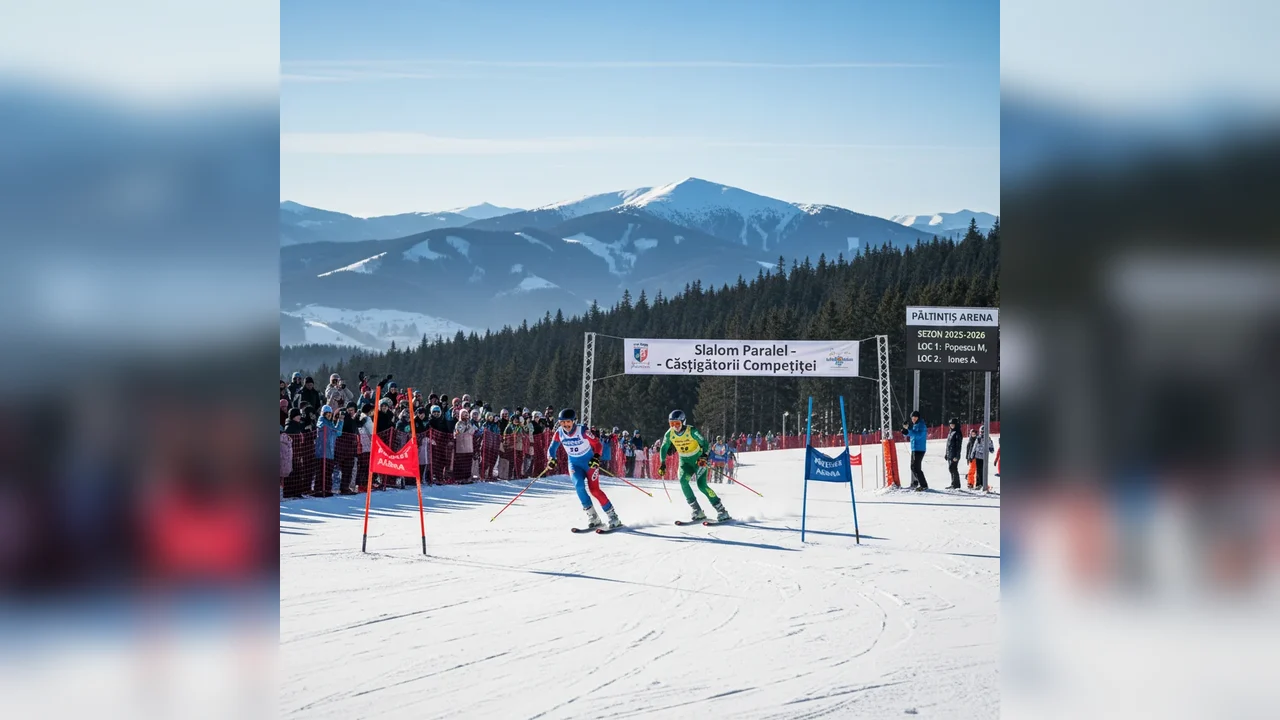 Primul concurs Slalom Paralel din sezonul 2025-2026 la Păltiniș Arena – Descoperă câștigătorii