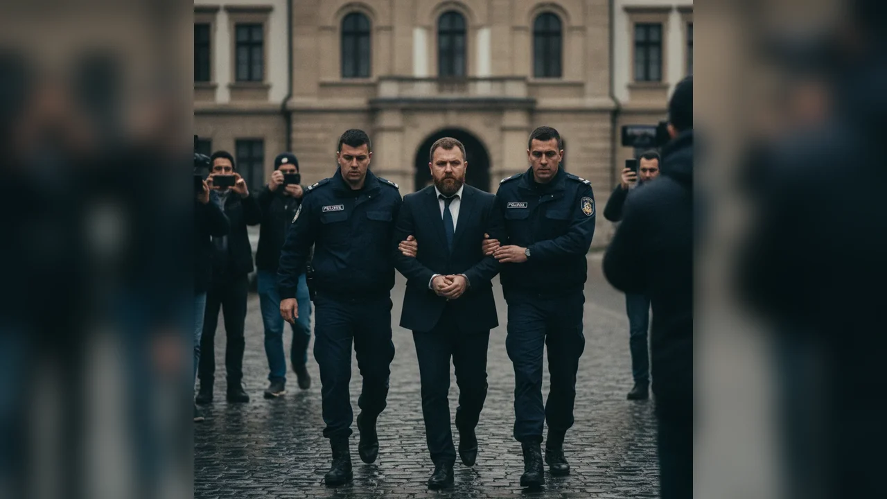 Procurorul Radu Bucurică, adus la Curtea de Apel Alba Iulia pentru prelungirea arestării