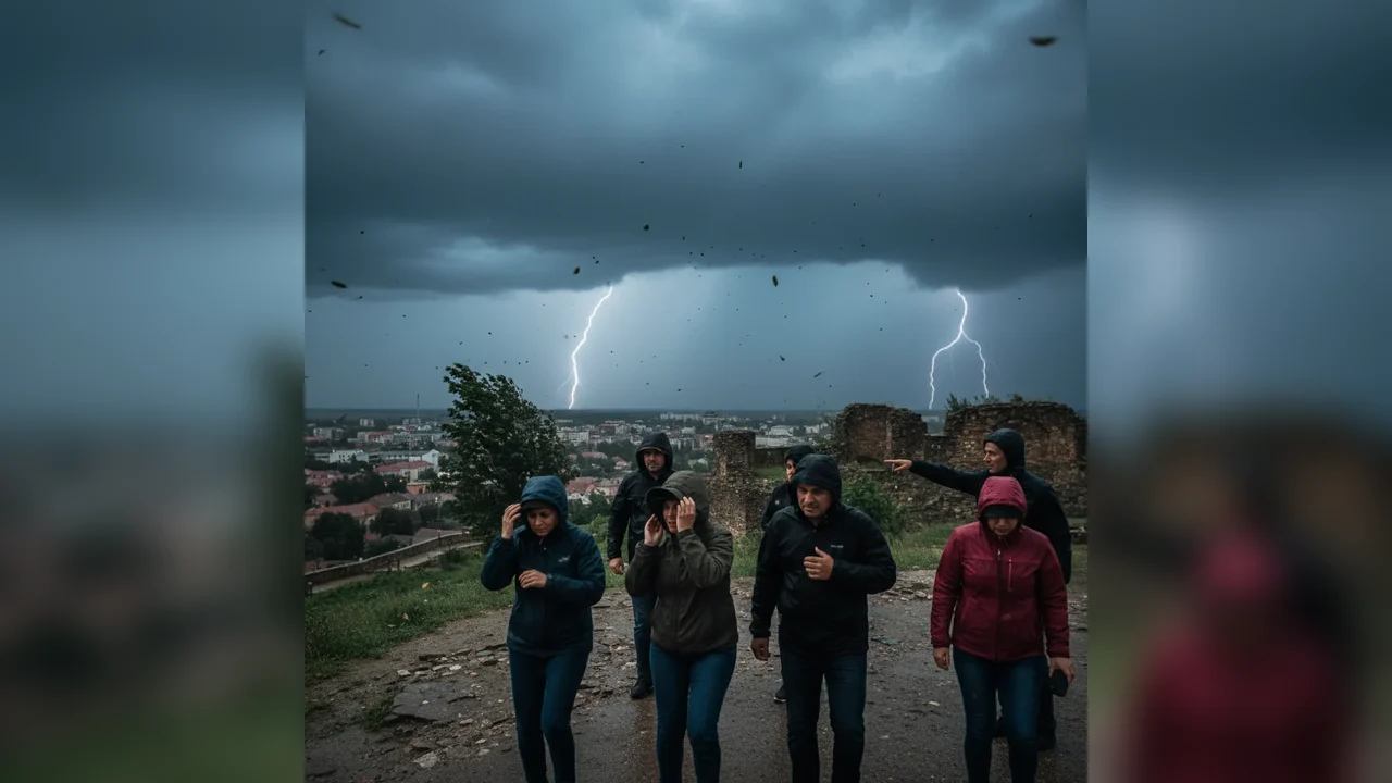 Prognoza meteo Alba Iulia: Vânt puternic, ploi și furtuni de Rusalii