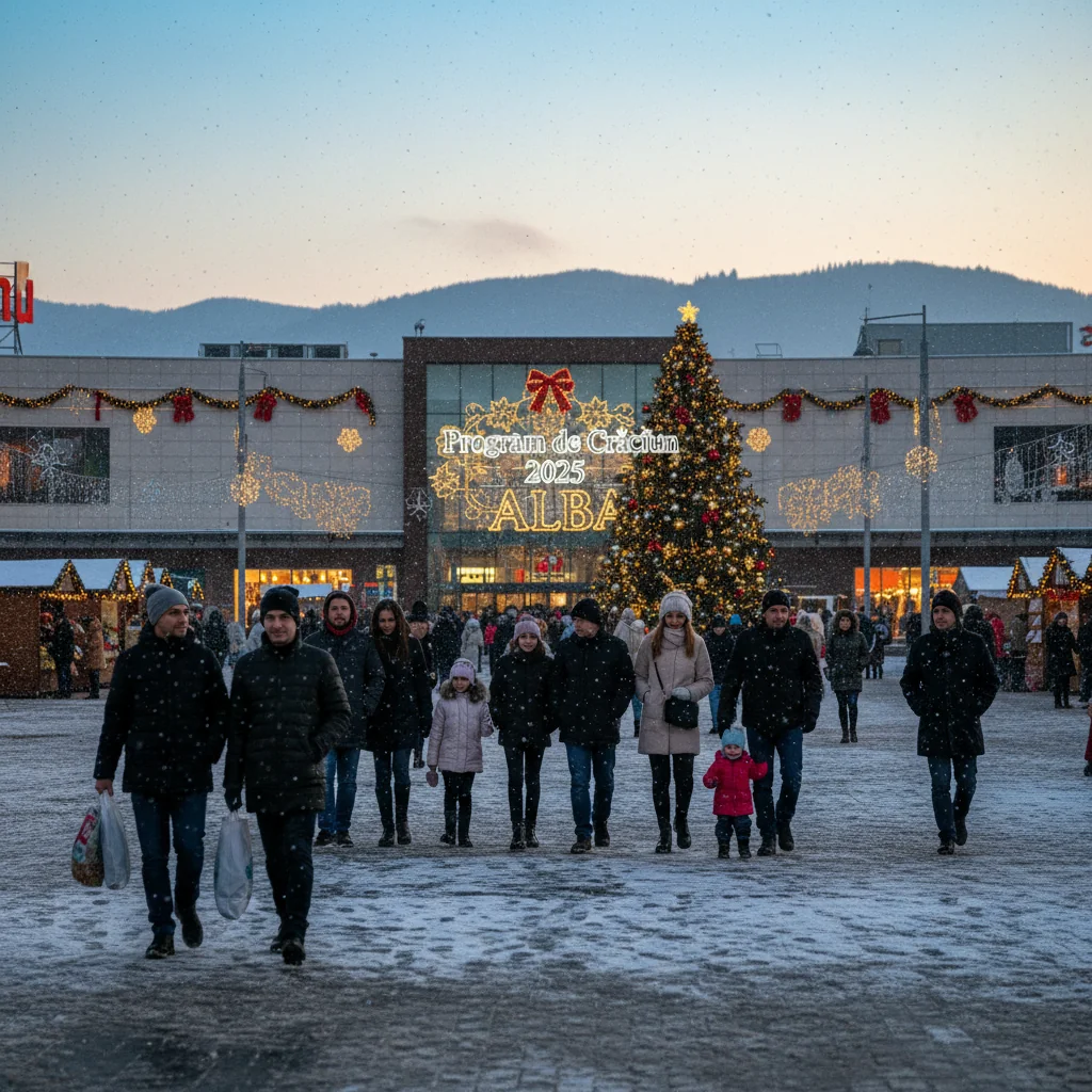 Program de Crăciun 2025 pentru supermarketuri și mall-uri din Alba Iulia: orarul a fost anunțat