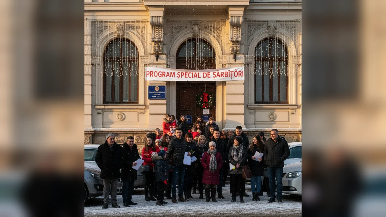 Program special de sărbători la Evidența Persoanelor Alba Iulia, anunțat de primărie