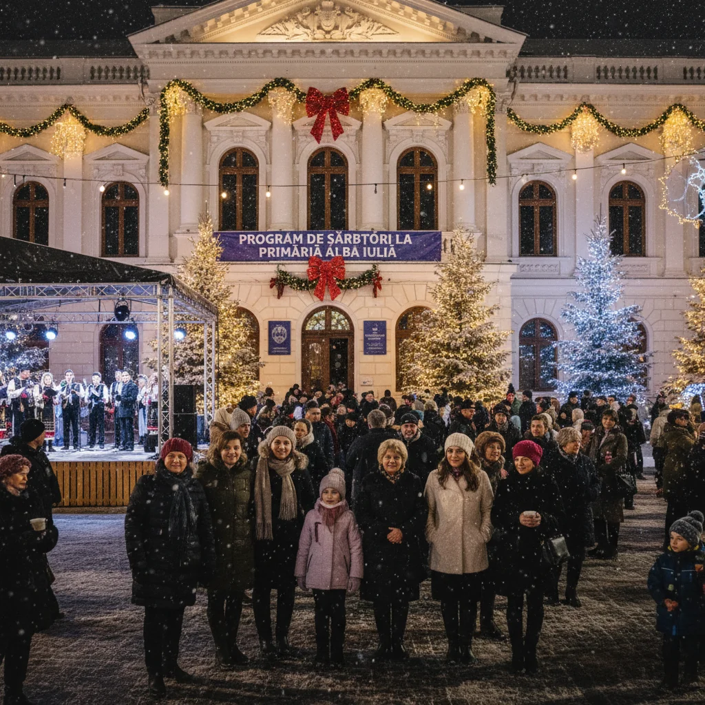 Program special de sărbători la Primăria Alba Iulia pentru plăți și înregistrări