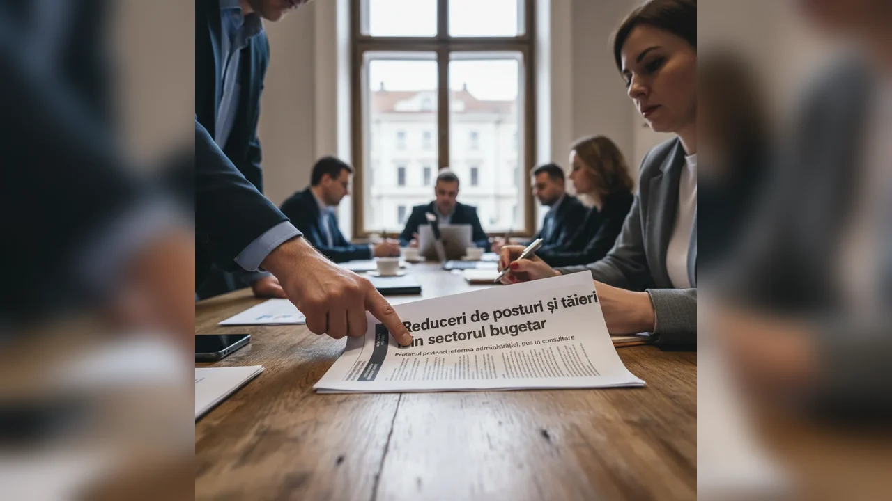 Proiectul de reformă a administrației publice, cu elimineri de posturi și reduceri în aparatul bugetar, a fost lansat în consultare publică
