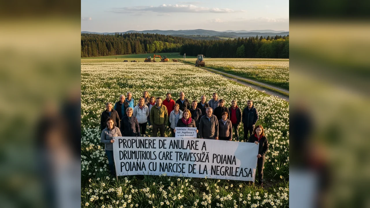 Propunere de anulare a drumurilor din Poiana cu Narcise