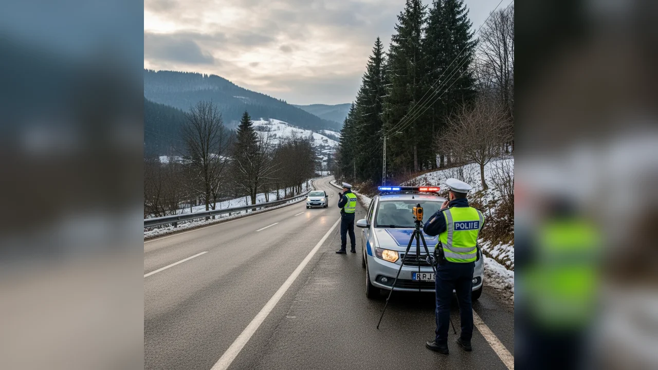 Punctele de supraveghere ale Poliției Rutiere în 6-7 decembrie