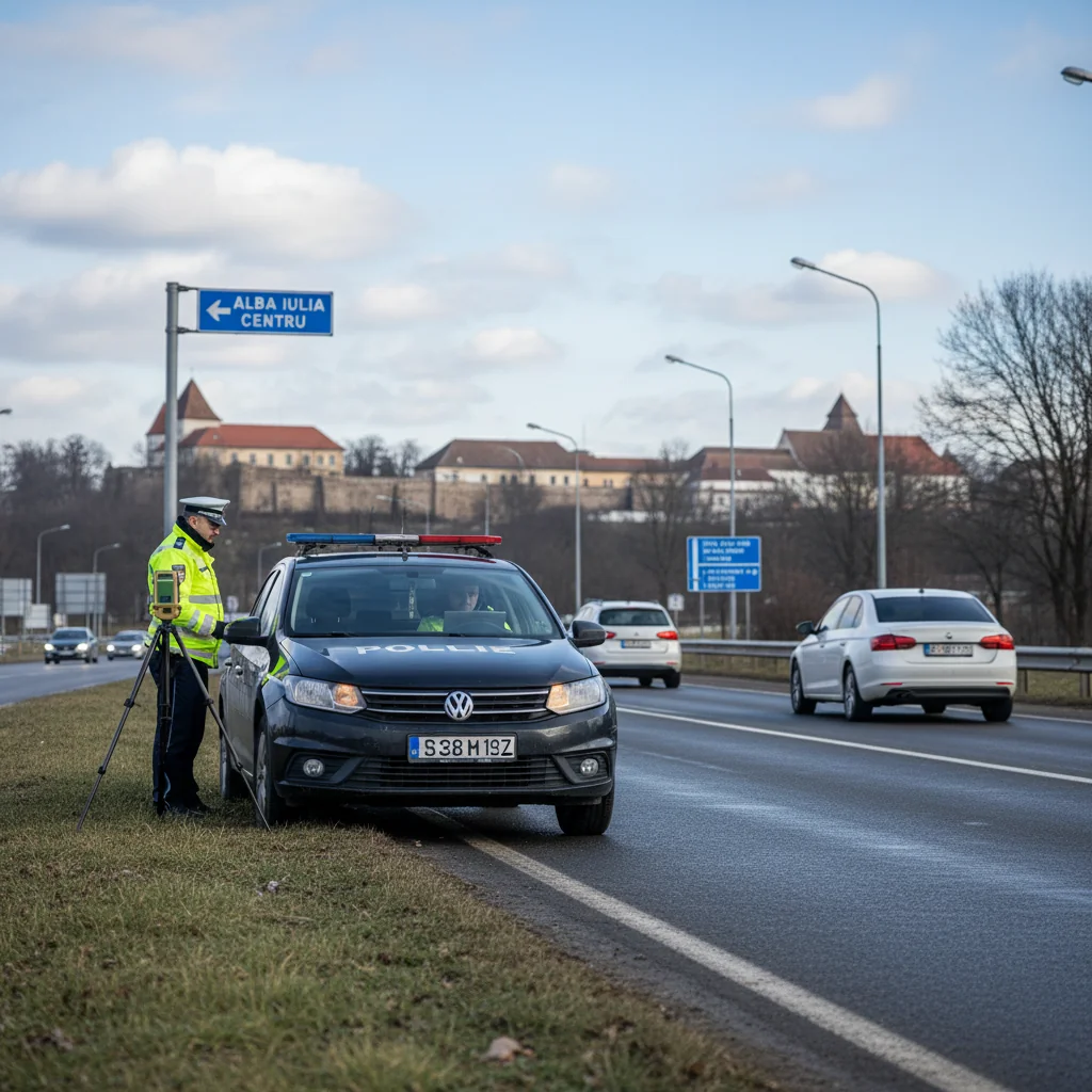 Radare de weekend la Alba Iulia și în județul Alba, anunțate pentru 21–22 februarie 2026
