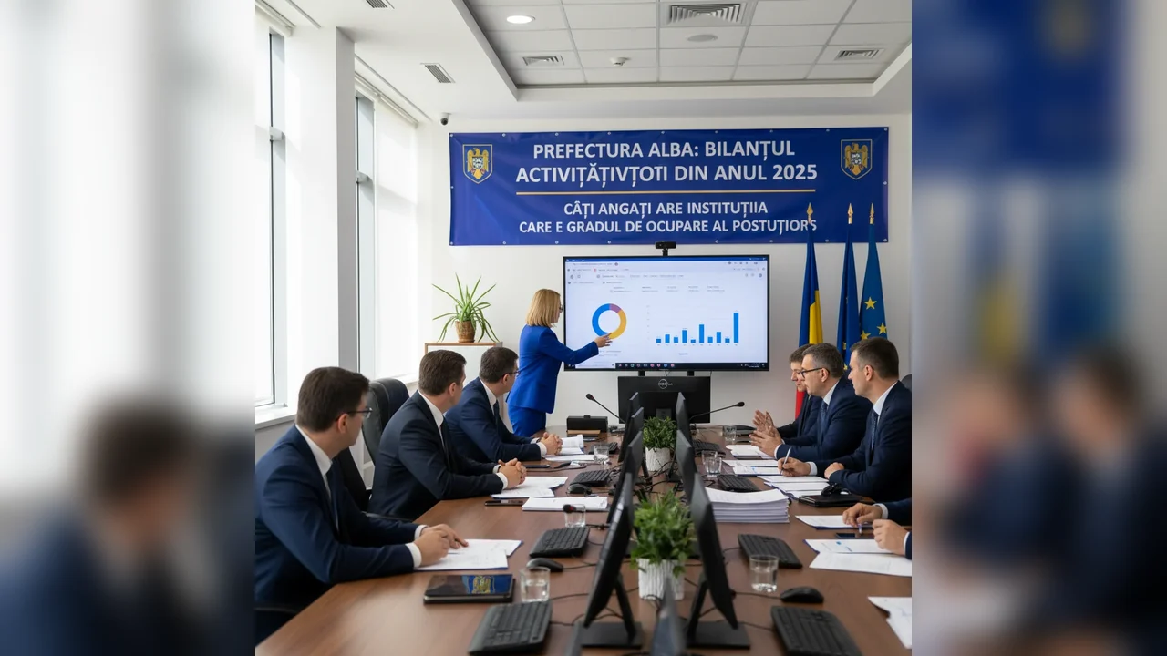 raport complet al activității, numărul de salariați și procentul posturilor ocupate