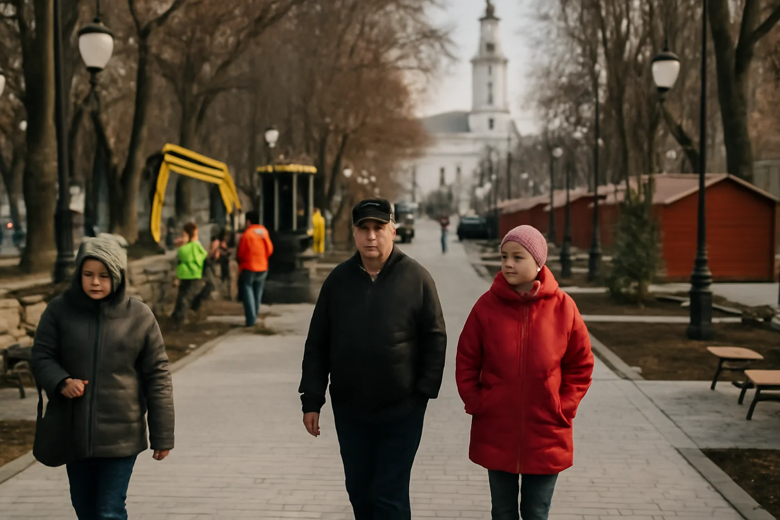 Reabilitarea Parcului Primăriei Sebeș aproape finalizată – Târgul de Crăciun începe pe 5 decembrie