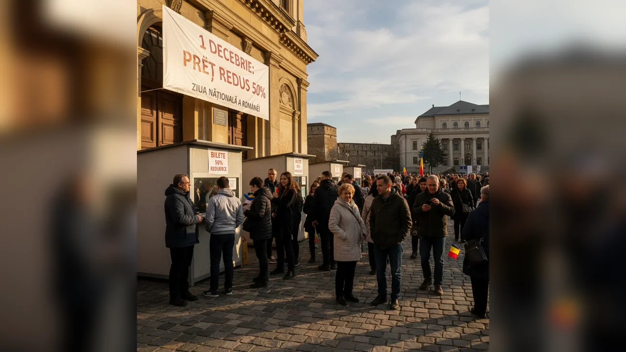 Reducere de 50% la biletele Muzeului Național al Unirii din Alba Iulia de Ziua Națională a României