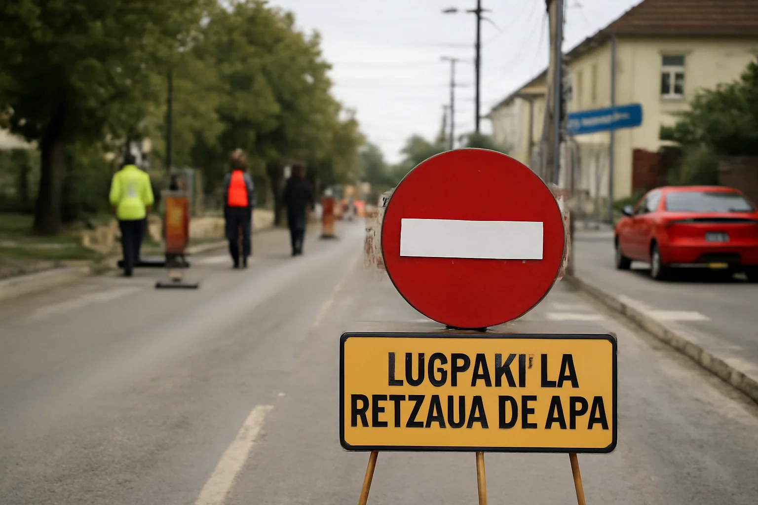 Restricții de trafic pe strada Henri Coandă din Alba Iulia pentru lucrări la rețeaua de apă