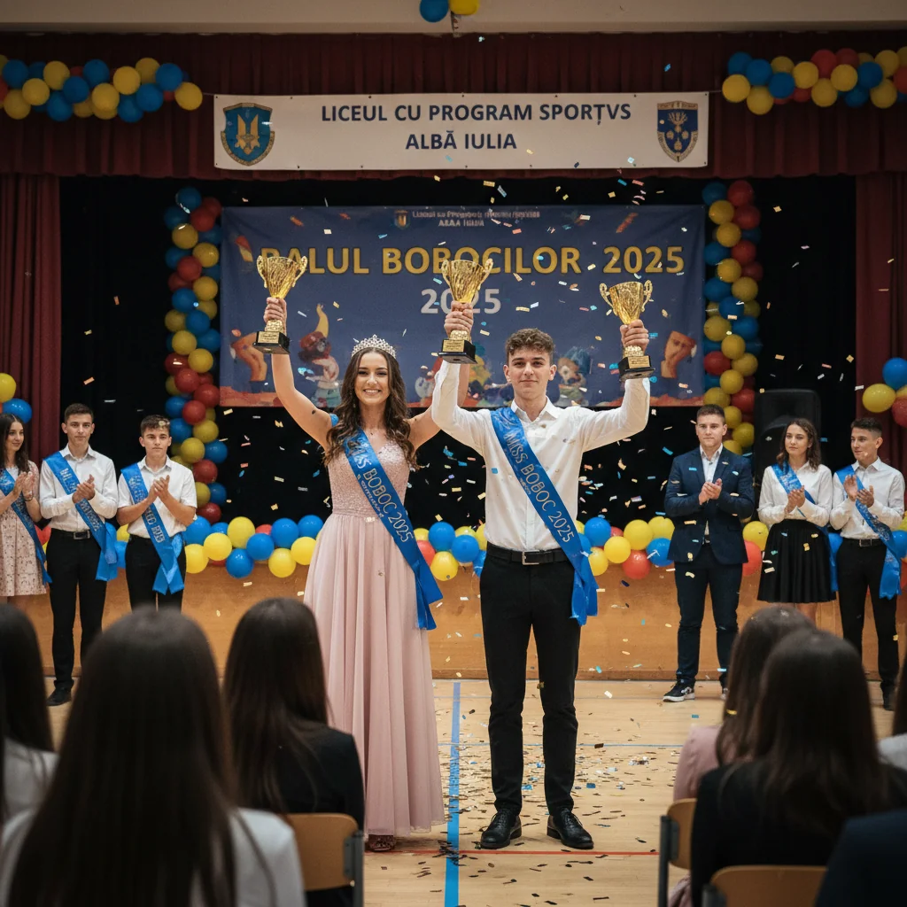 Rezultatele Miss și Mister Boboc 2025 la Liceul cu Program Sportiv din Alba Iulia