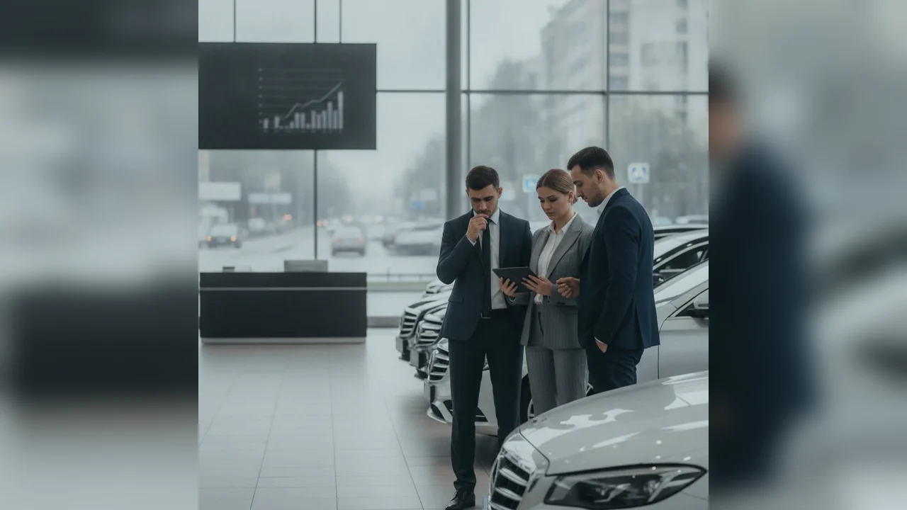 Scădere de 12,8% a afacerilor cu auto și moto în iulie 2026