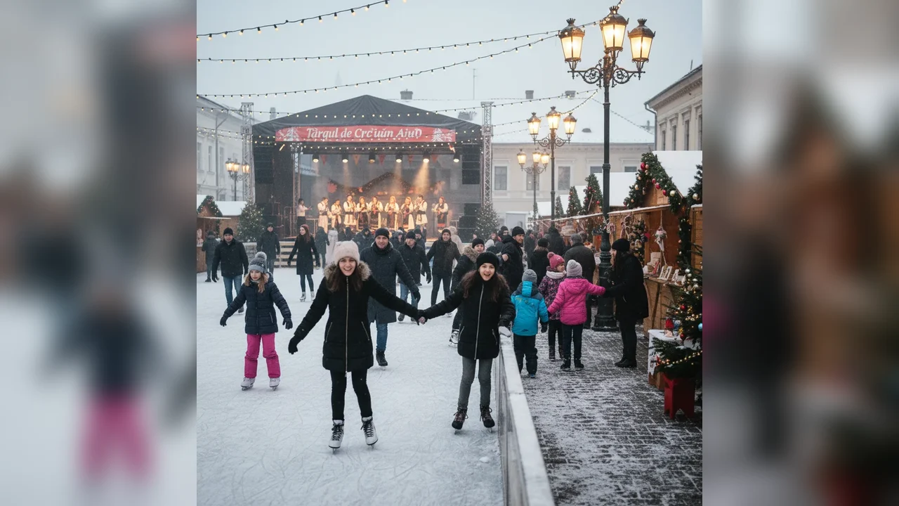 spectacole, patinoar și activități pentru copii