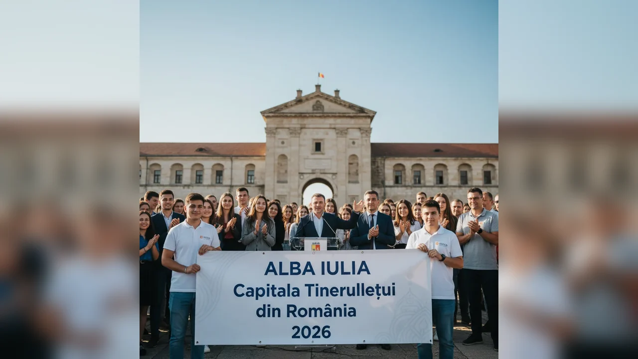 Start oficial pentru programul „Capitala Tineretului din România 2026” la Alba Iulia