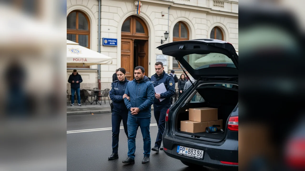 Străin din Alba Iulia cu dosar penal, prins în trafic de poliție