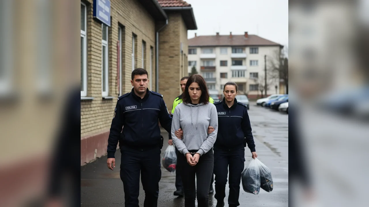 Tânără de 18 ani reținută la Alba Iulia după o tranzacție de haine refuzată la plată
