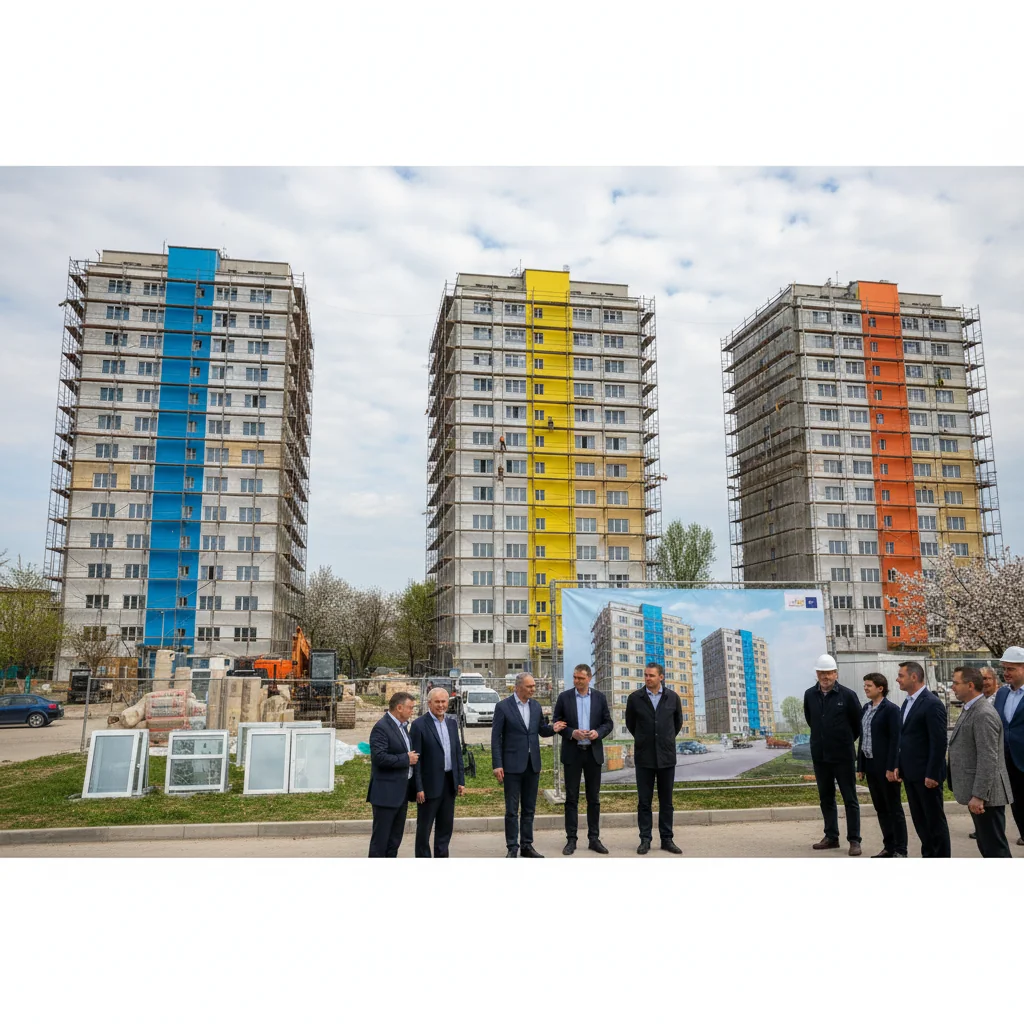 Trei blocuri din Blaj vor fi reabilitate energetic cu bani europeni. Proiect anunțat pentru Alba Iulia și județul Alba
