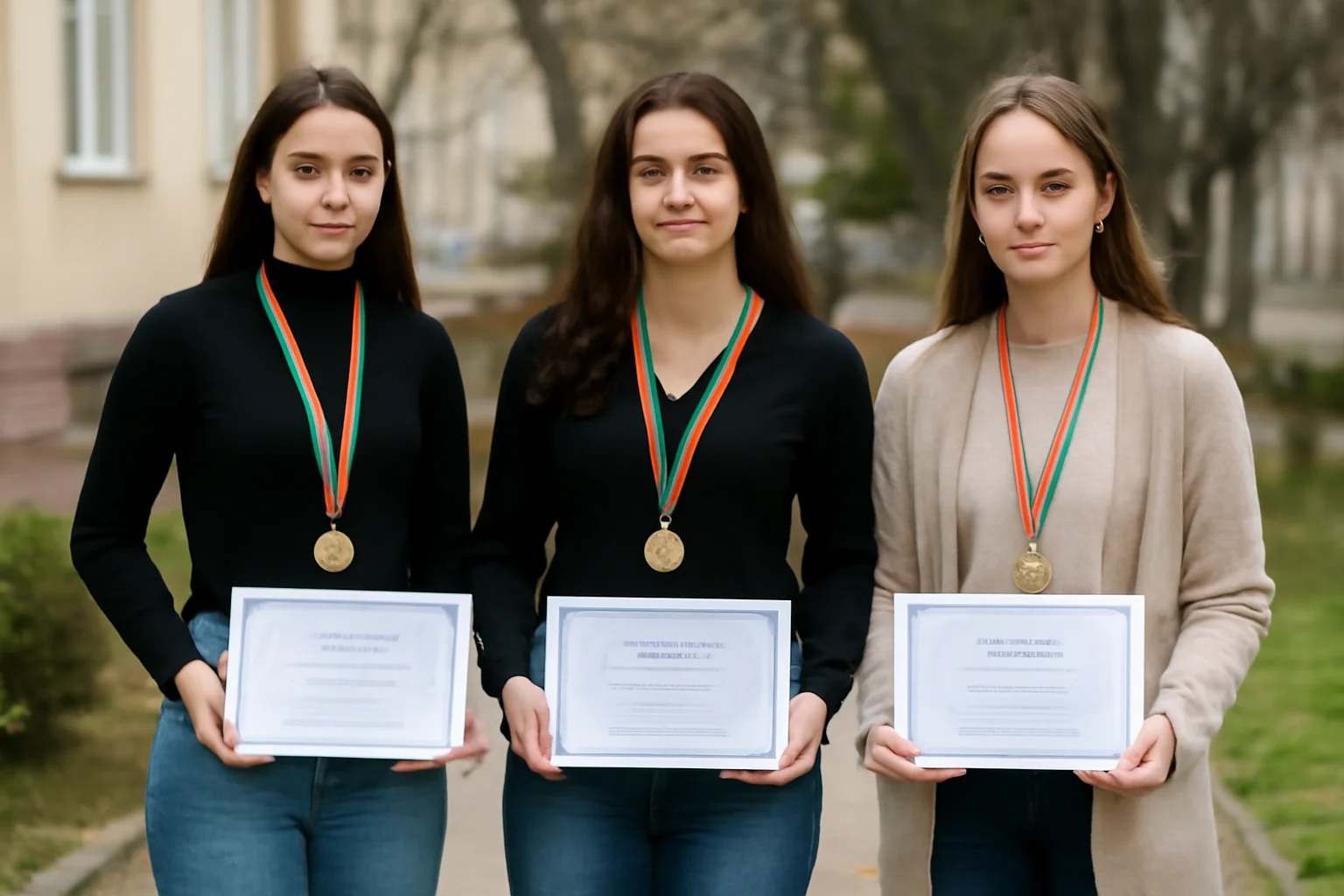 Trei eleve premiate la concursul de la Arad, Apulum Alba Iulia