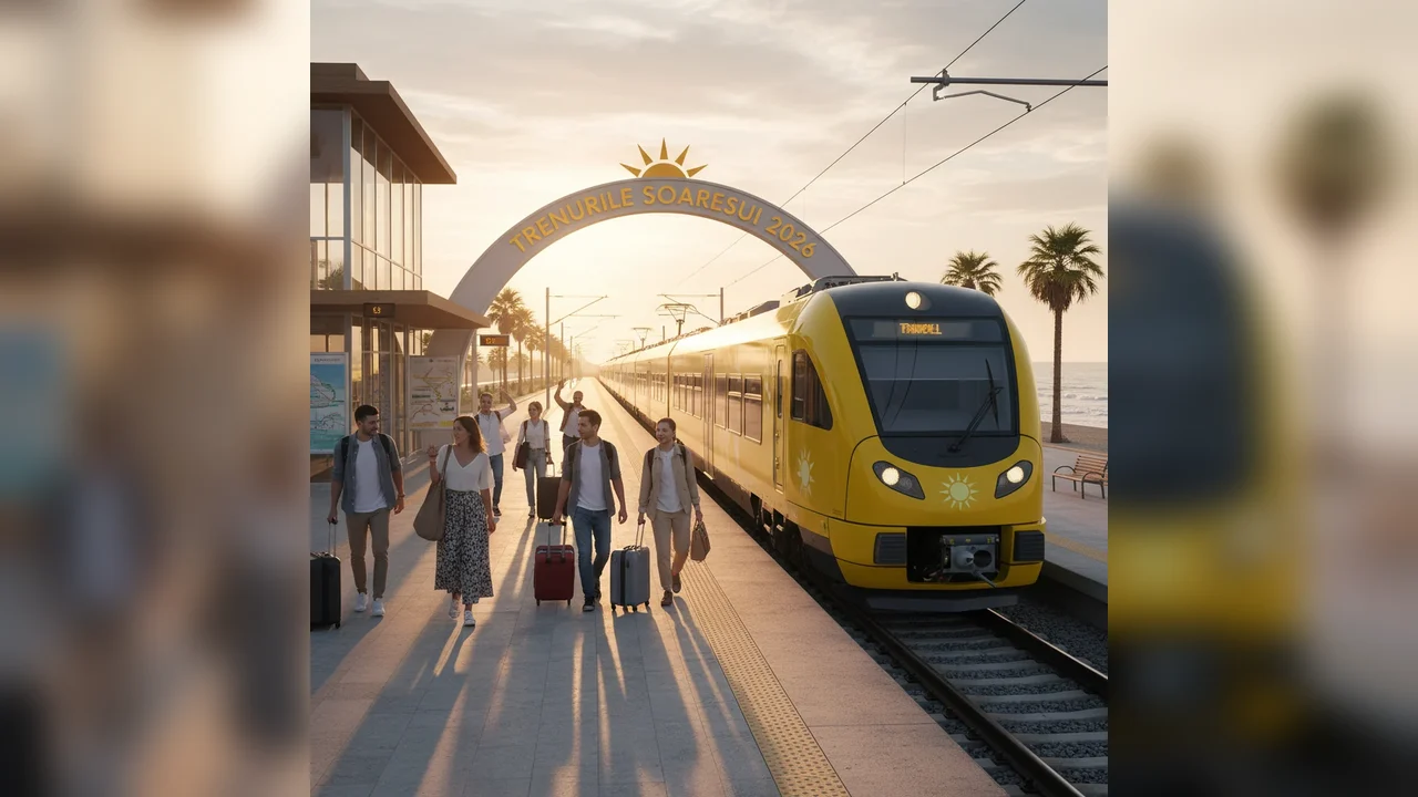 Trenurile Soarelui 2026: Bilete la rutele de vară disponibile