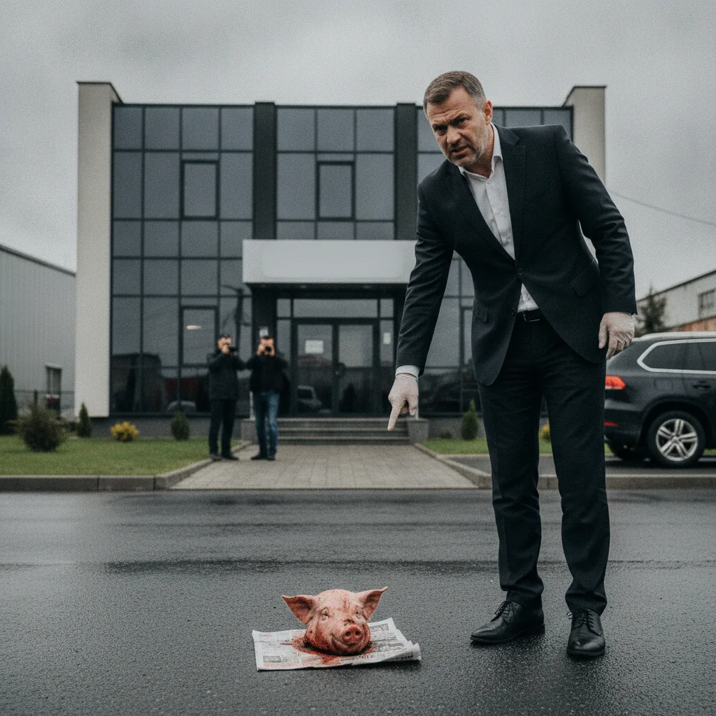 Tunari: cap de porc găsit la firma unde a fost acționar Marius Lulea