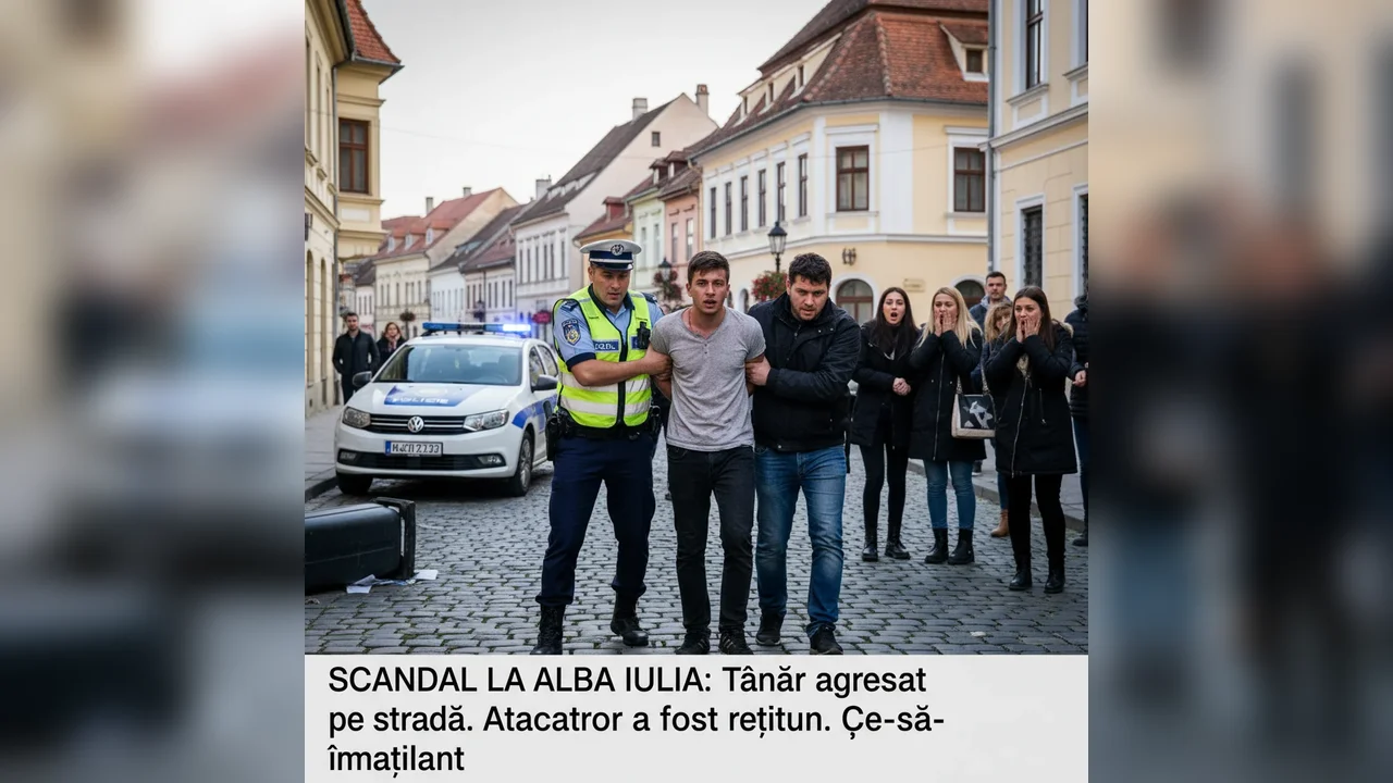 un tânăr bătut în plină stradă, agresorul a ajuns în arest – detalii despre caz
