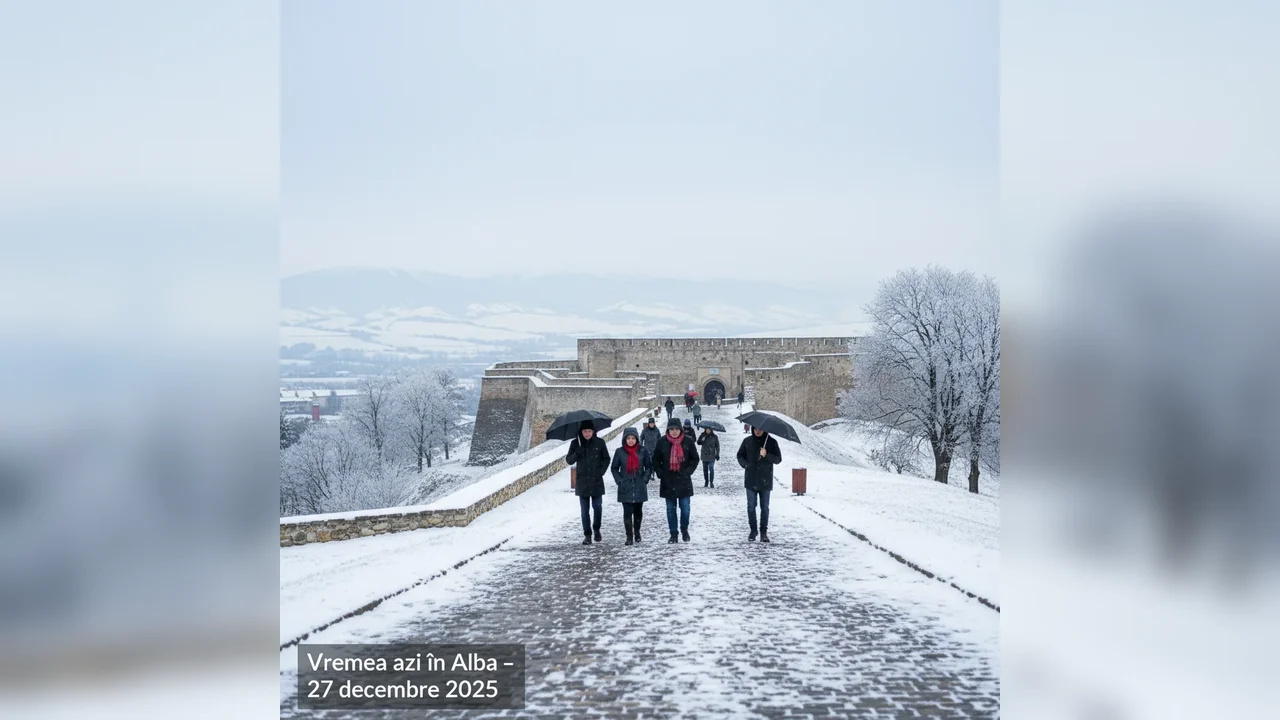 Vremea azi în Alba – 27 decembrie 2025
